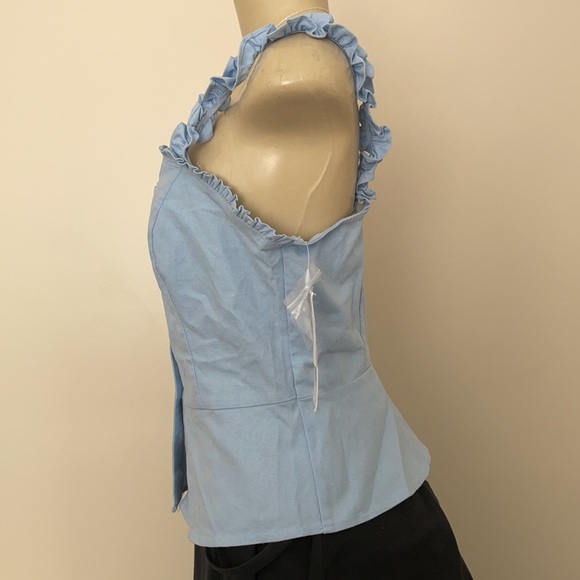 Baby blue top - Picture 3 of 4